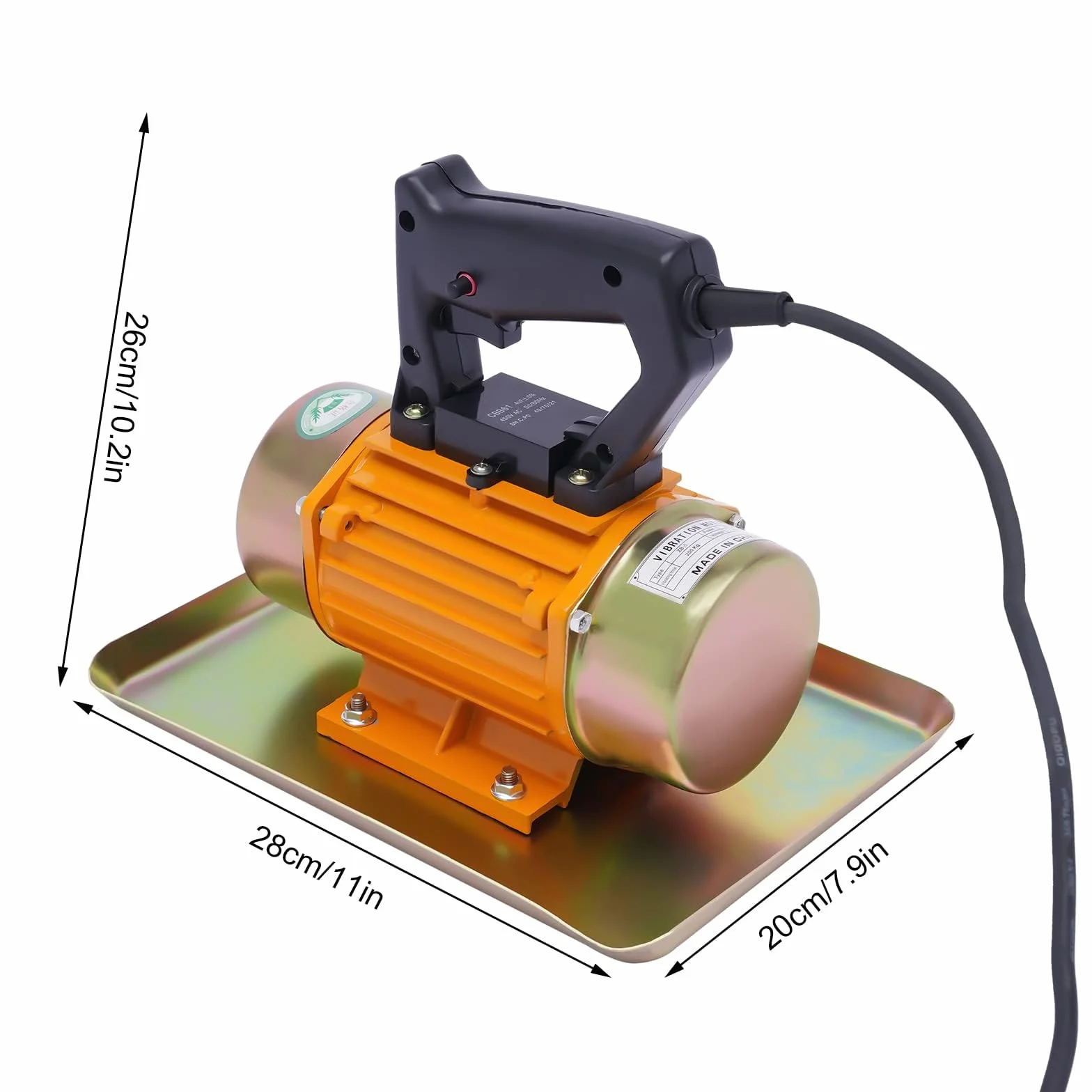 Zagęszczacz do betonu 250 W 1,5 m 200 kg