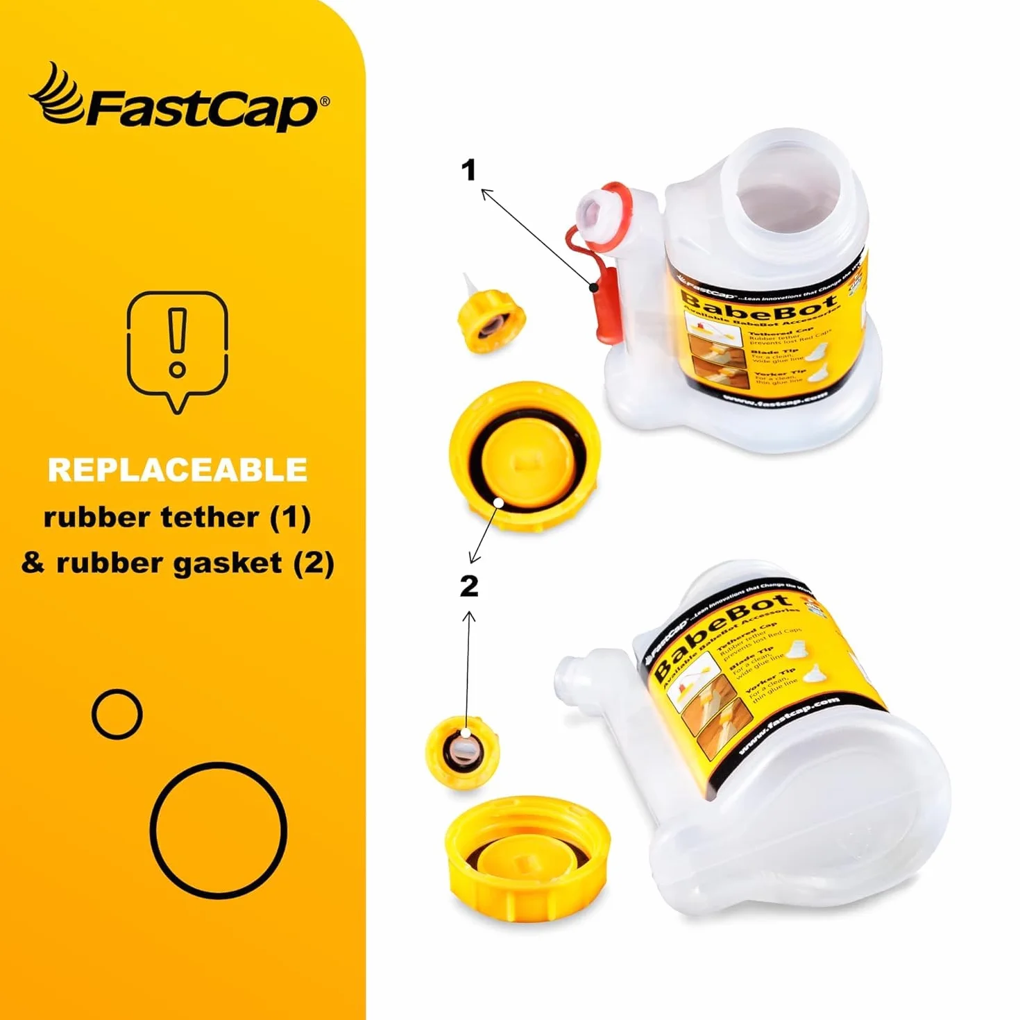 Fastcap Babe-Bot butelka na klej 4 uncje