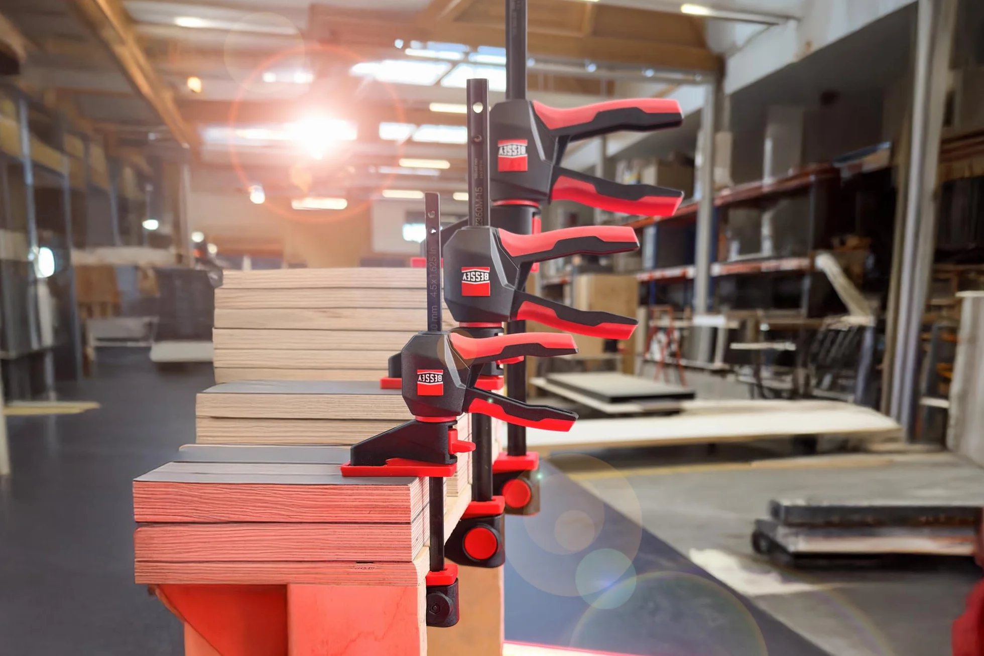 BESSEY Zacisk jednoręczny EZ360M-15 150 mm 60 mm 0,41 kg