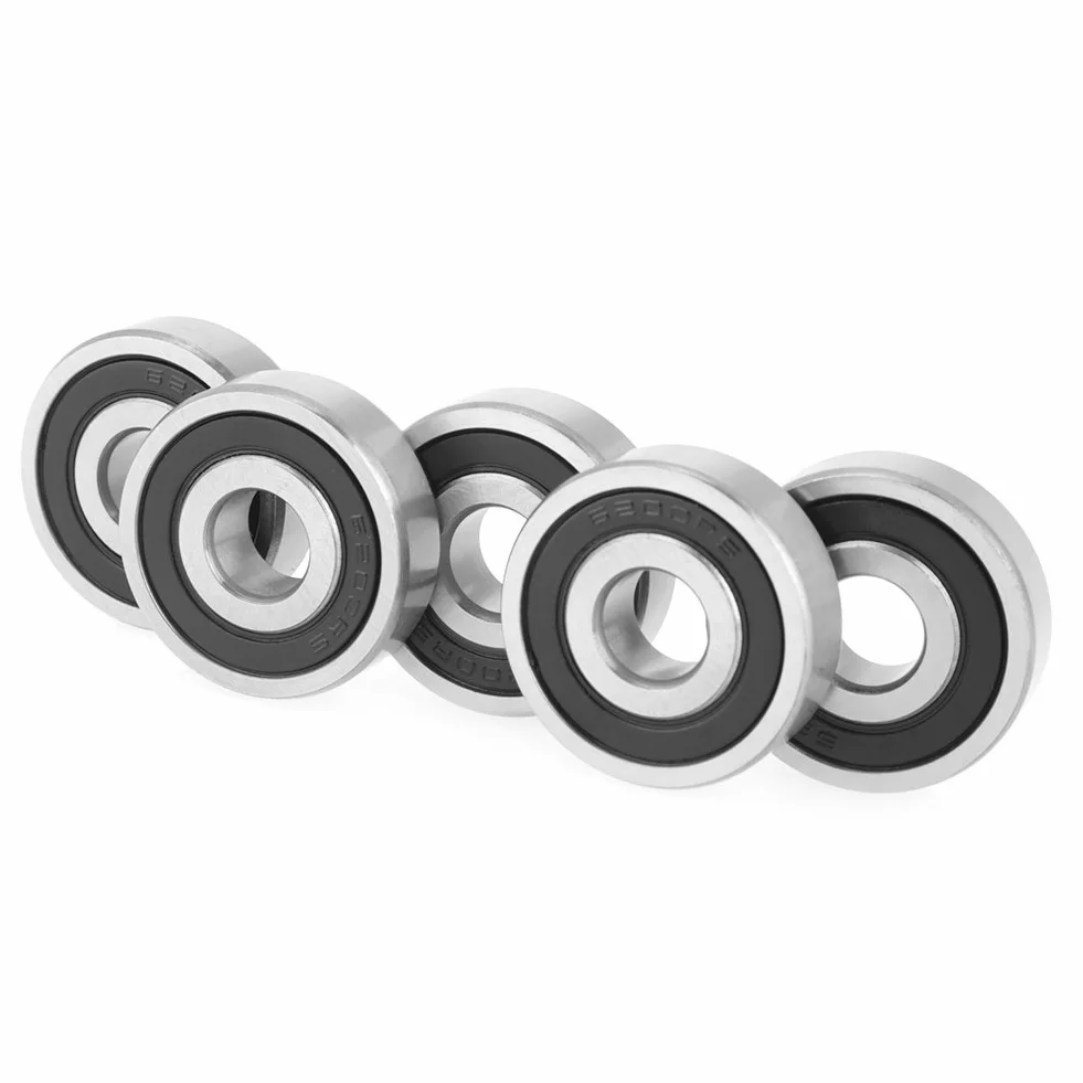 Łożysko kulkowe 6200-2RS 10x30x9 mm gumowa uszczelka miniaturowe łożysko
