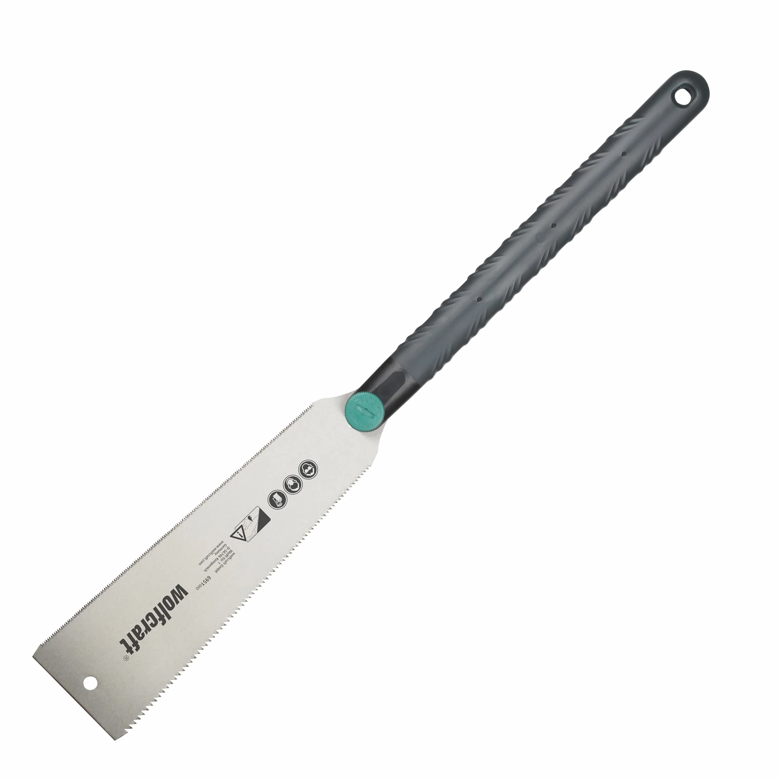 wolfcraft Piła japońska 6951000 do cięcia listew przypodłogowych, gałęzi, rur PCV