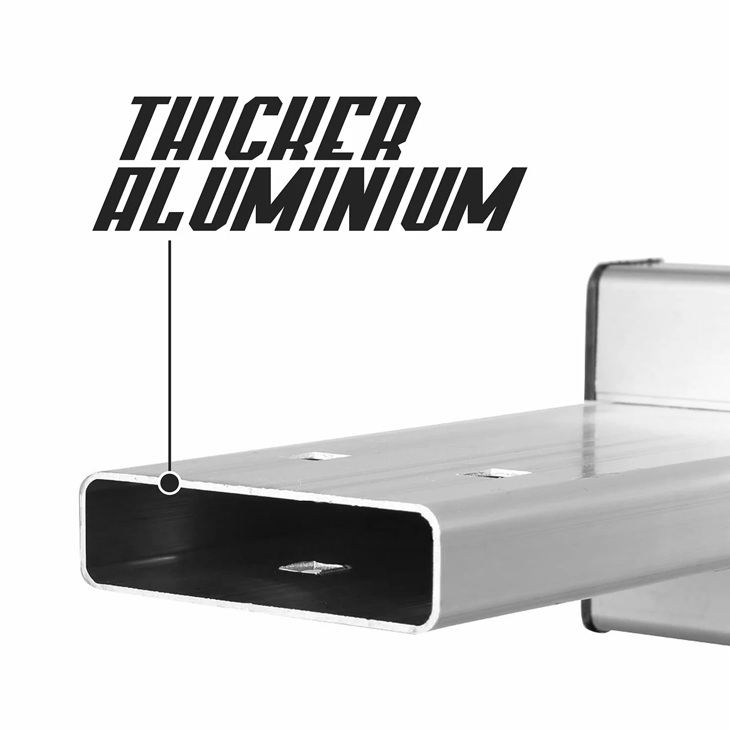 Boudech RIG-4x4 aluminiowa składana drabina z platformą rusztowania