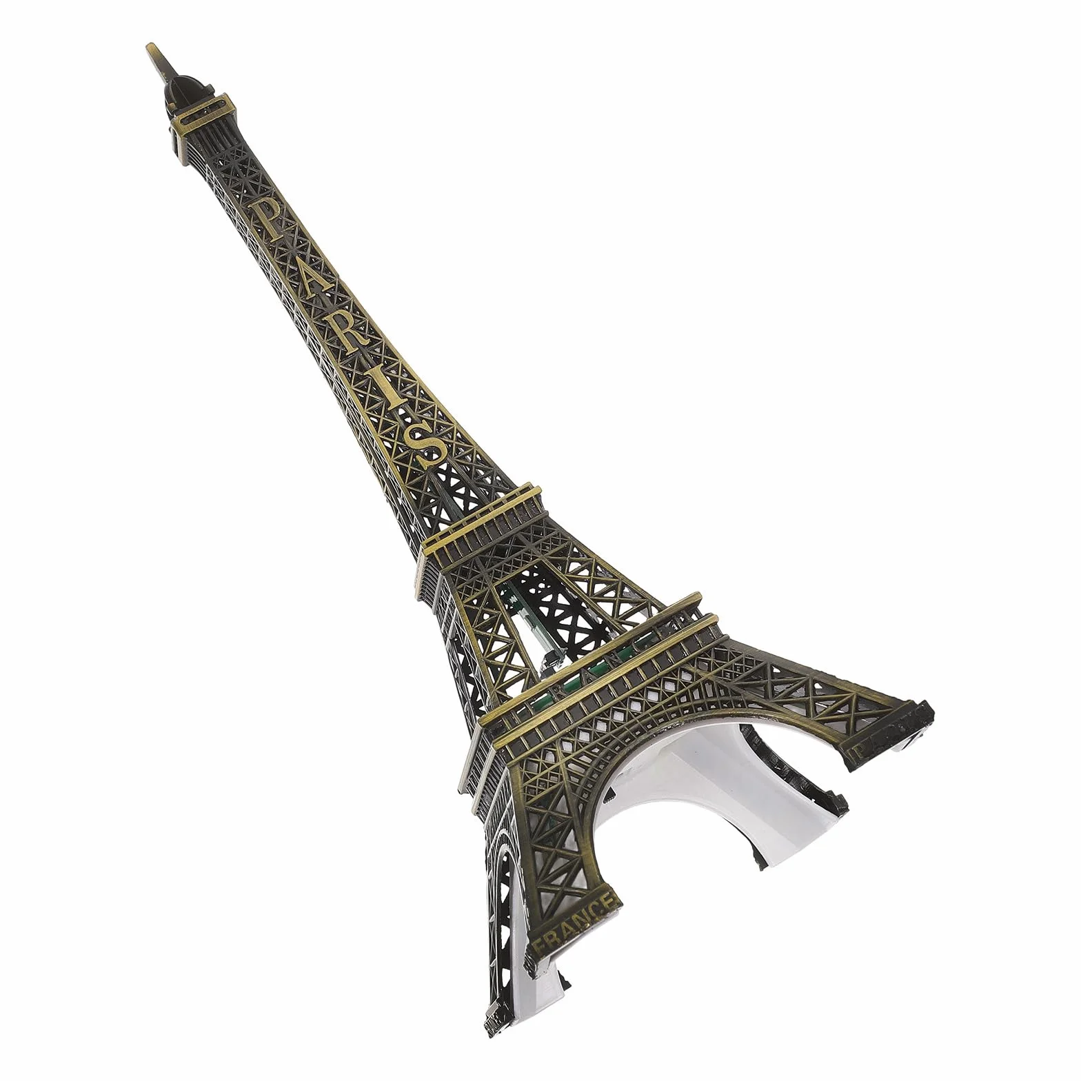 Lampa LED Wieża Eiffel Dekoracyjna Metal Stare Złoto Romantyczna Świetlna Prezent