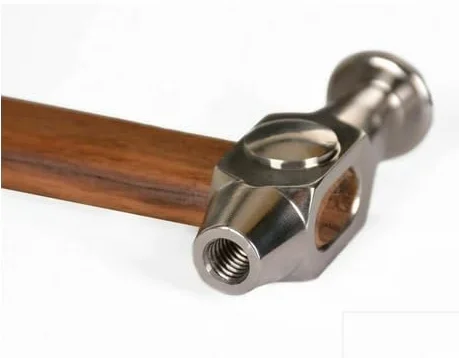Generic Niemiecki młotek młotkowy, 2 wymienne końcówki - 50 cm - ergonomiczny uchwyt