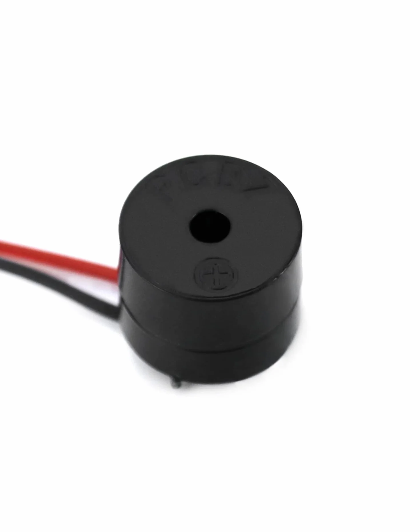QWORK brzęczyk elektroniczny aktywny 3-12 V 85 dB piezo alarmowy 50 mm