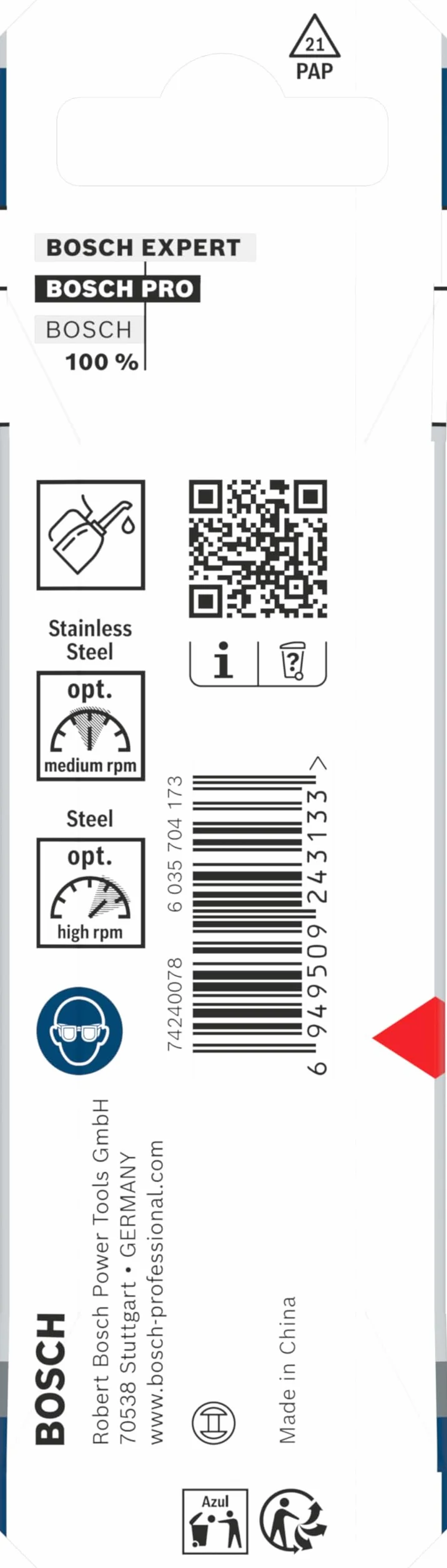 Bosch Wiertło PRO HSS-Co 5,20 mm Stal nierdzewna