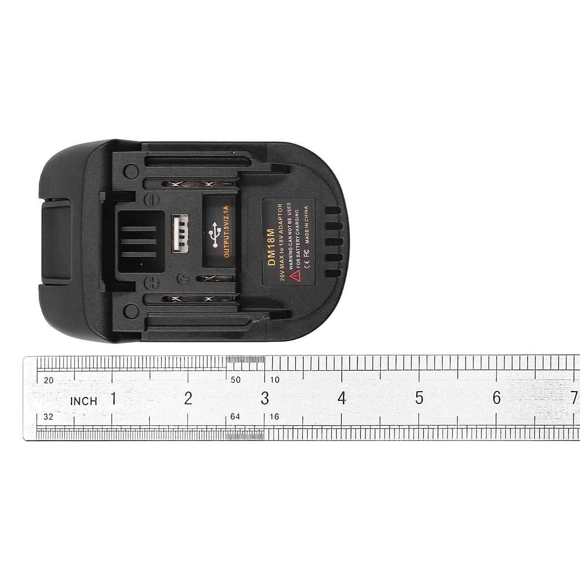 Namvo Adapter DM18M do Elektronarzędzi Makita 18 V na 20 V lub Milwaukee M18