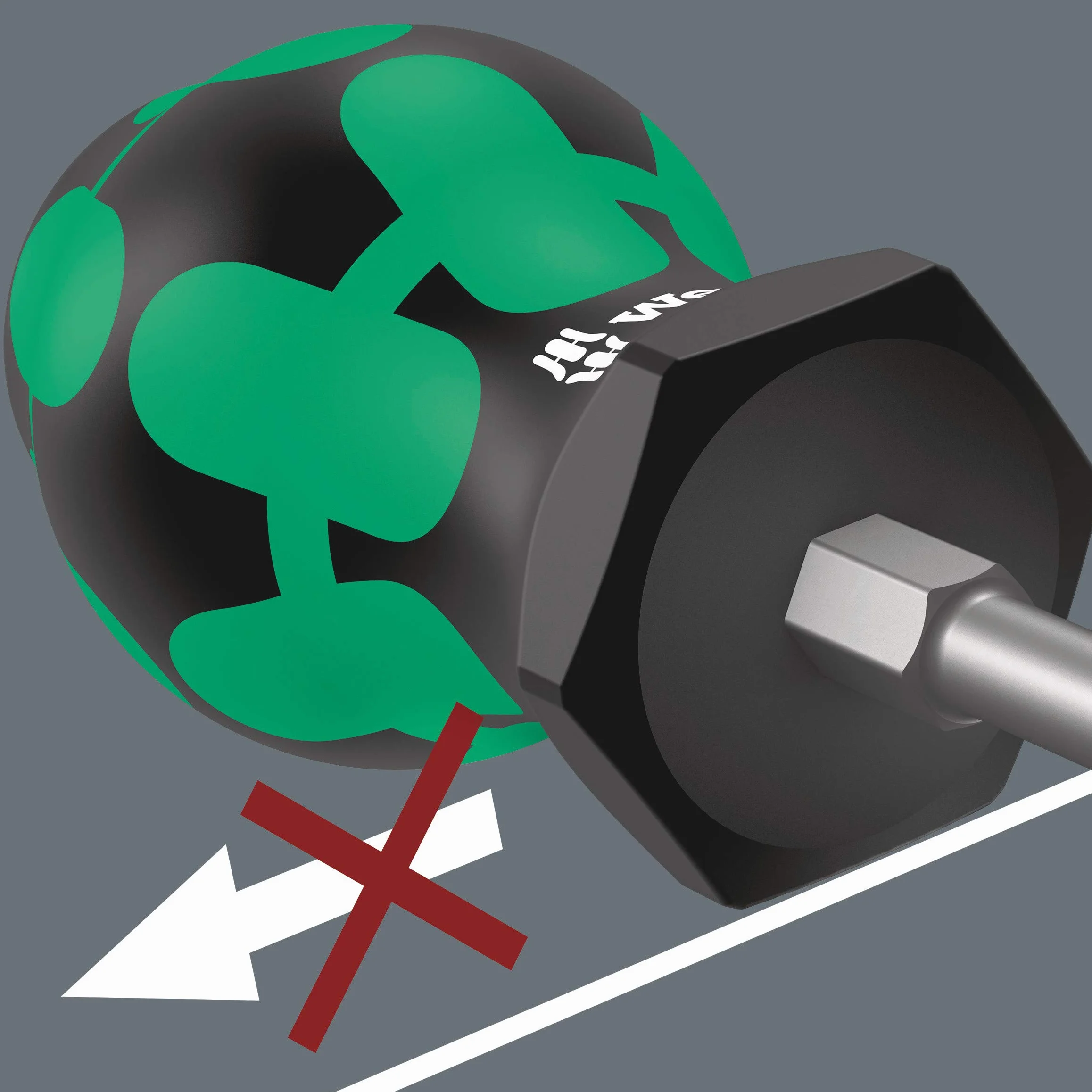 WERA Wkrętak Stubby Płaski 5,5x1 x 25mm