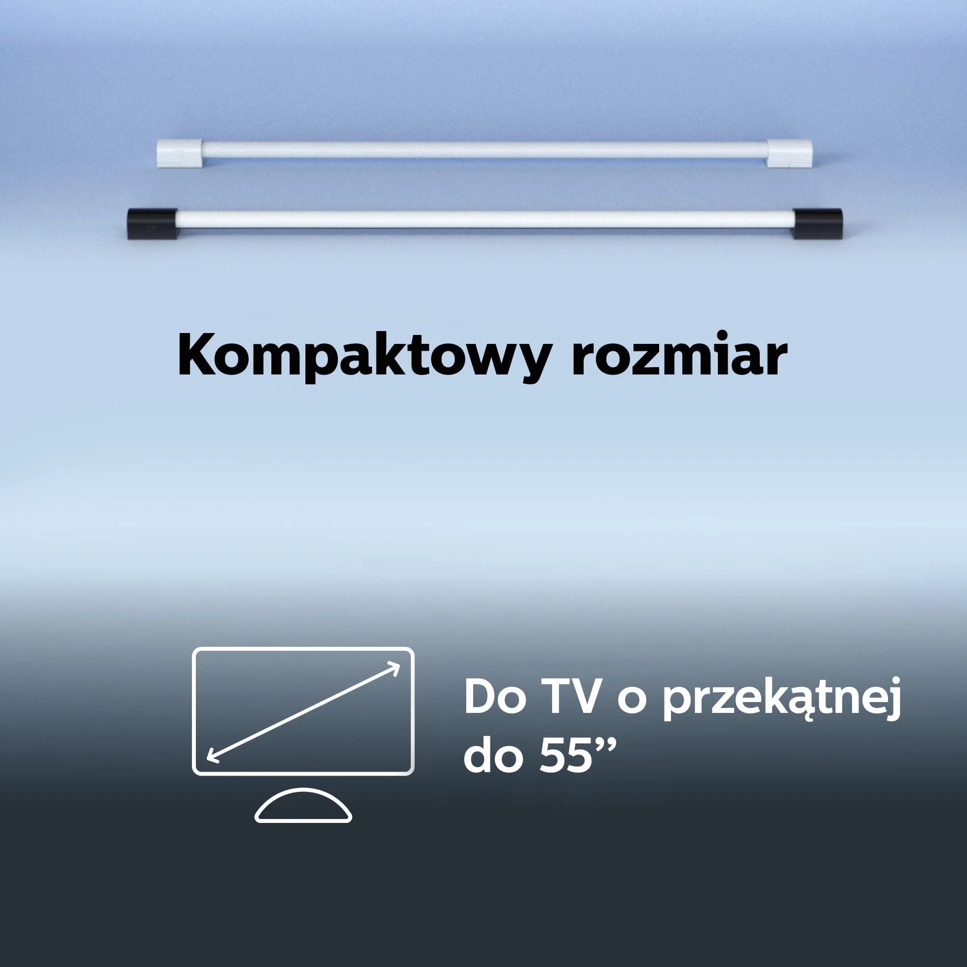 Philips Hue White and color ambiance Tuba LED Play gradient (czarna), 16 mln kolorów, możliwość przyciemniania, inteligentne oświetlenie