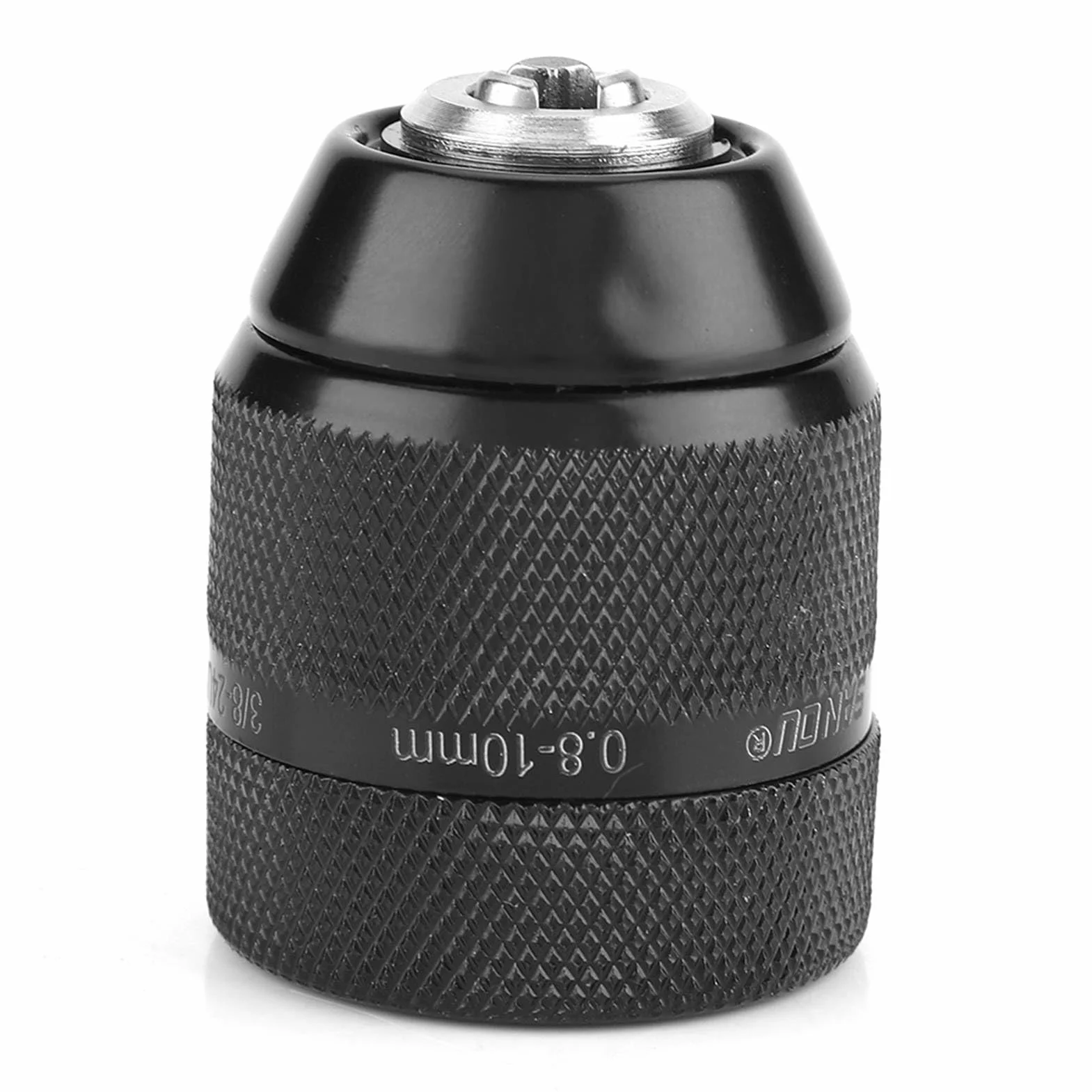 Uchwyt Metalowy Szybkozaciskowy Adapter Do Elektrycznych Uchwytów Wiertarskich Gwint 3/8"-10 mm Bezkluczykowy Wiertarski