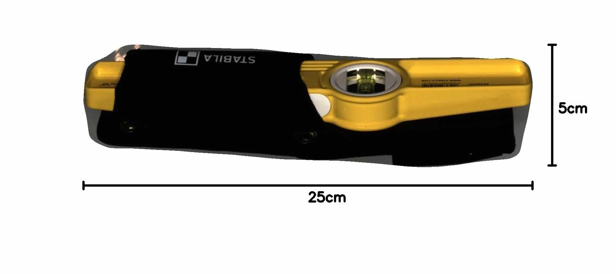 STABILA Poziomica trapezowa 25 cm Torpedo aluminiowa 81S