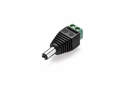 Adapter wtyk DC 5,5 x 2,5 mm/dwubiegunowy blok zacisków