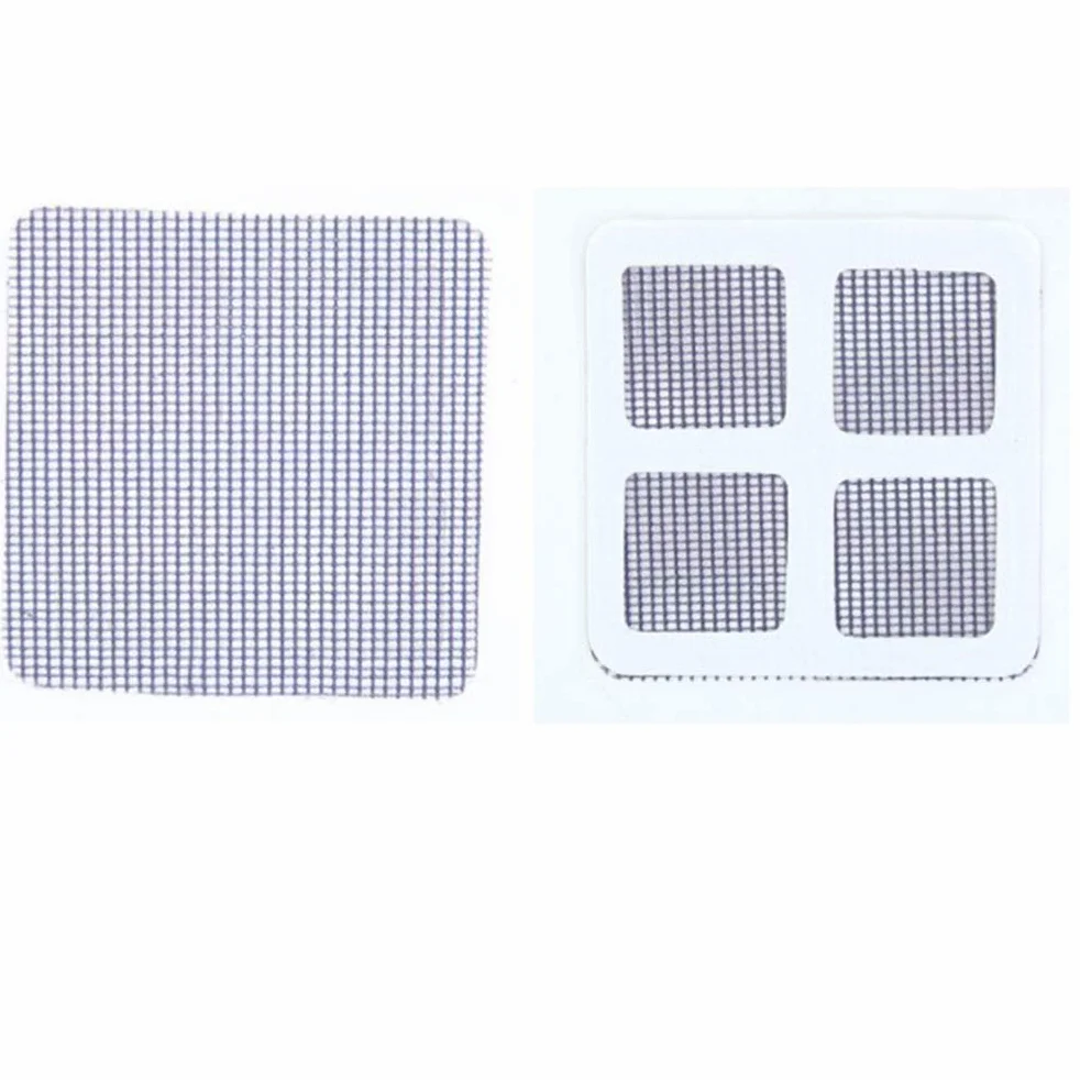 Moskitiera na okno 10x10 cm 3 sztuki ochrona przed owadami