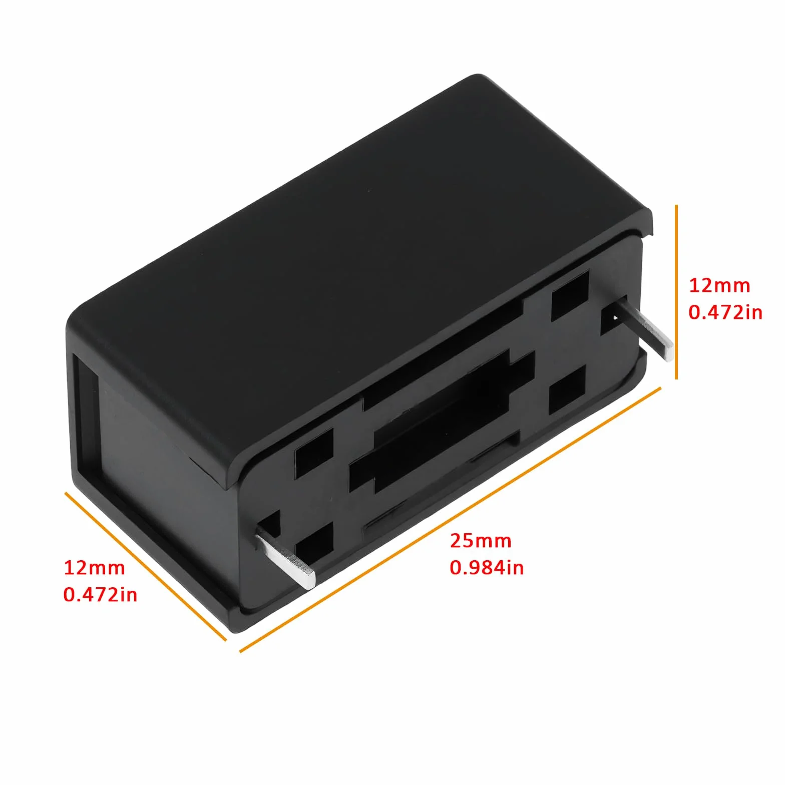 Create idea 10 szt. Gniazdo uchwytu bezpiecznika PCB odpowiednie do bezpieczników ceramicznych 5 x 20 mm i bezpieczników szklanych