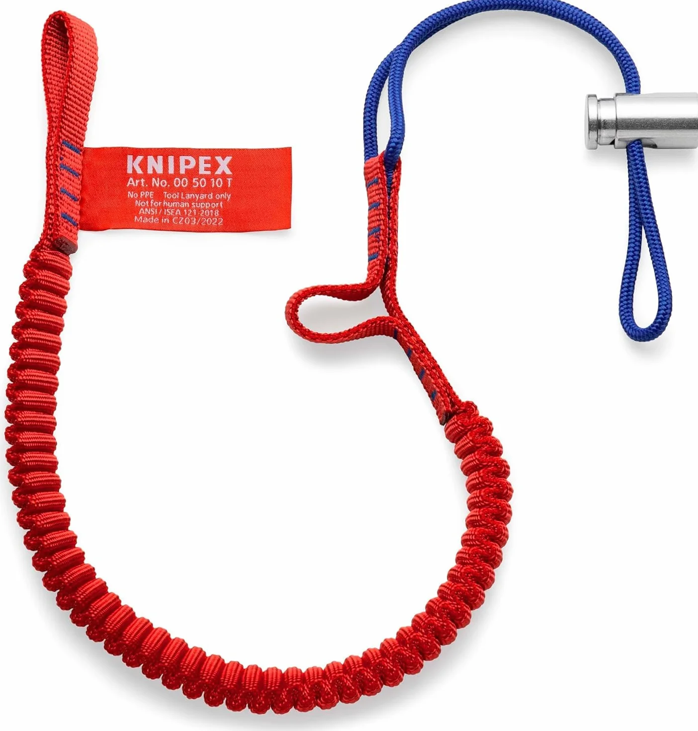 KNIPEX Linka zabezpieczająca 900 mm 00 50 10 T BK blister
