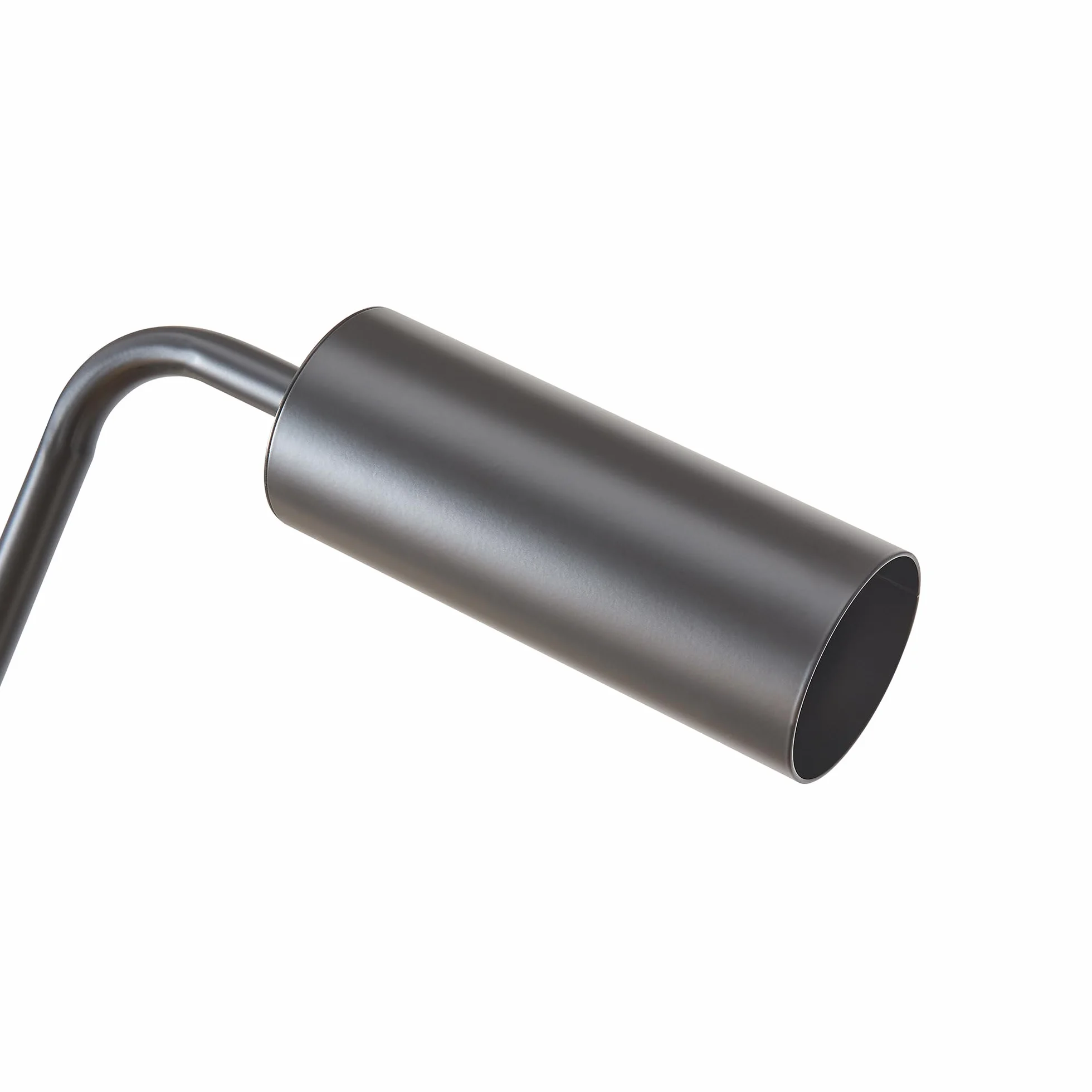 lux.pro Lampa podłogowa GU10 metal marmur biały czarny z przełącznikiem nożnym