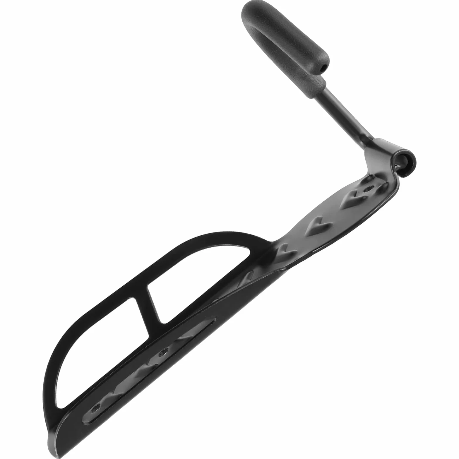 Uchwyt na rower ścienny 4 sztuki 26 x 9,5 cm Czarny
