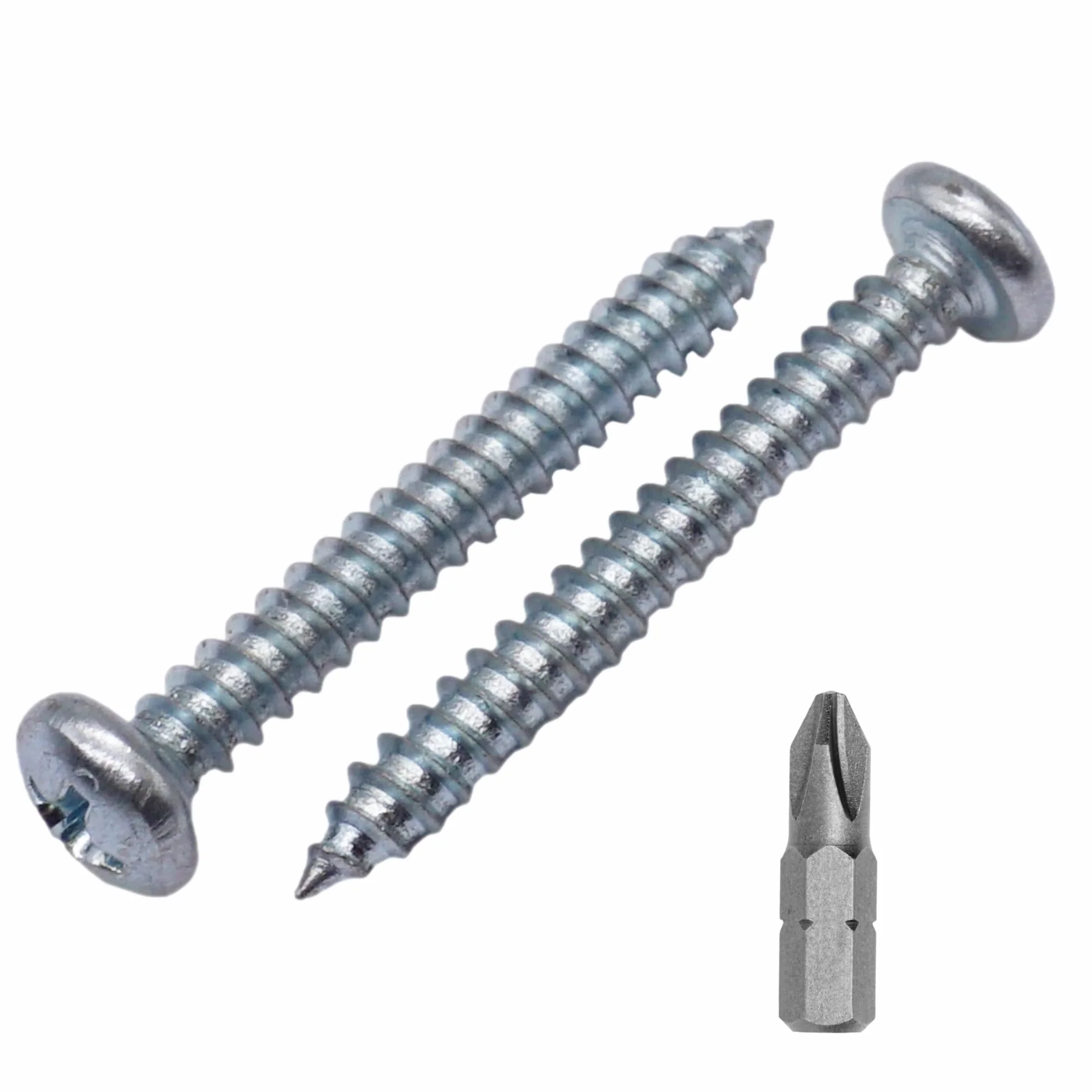 Wkręty samogwintujące ze stali ocynkowanej 3,9 x 32 mm DIN 7981 C