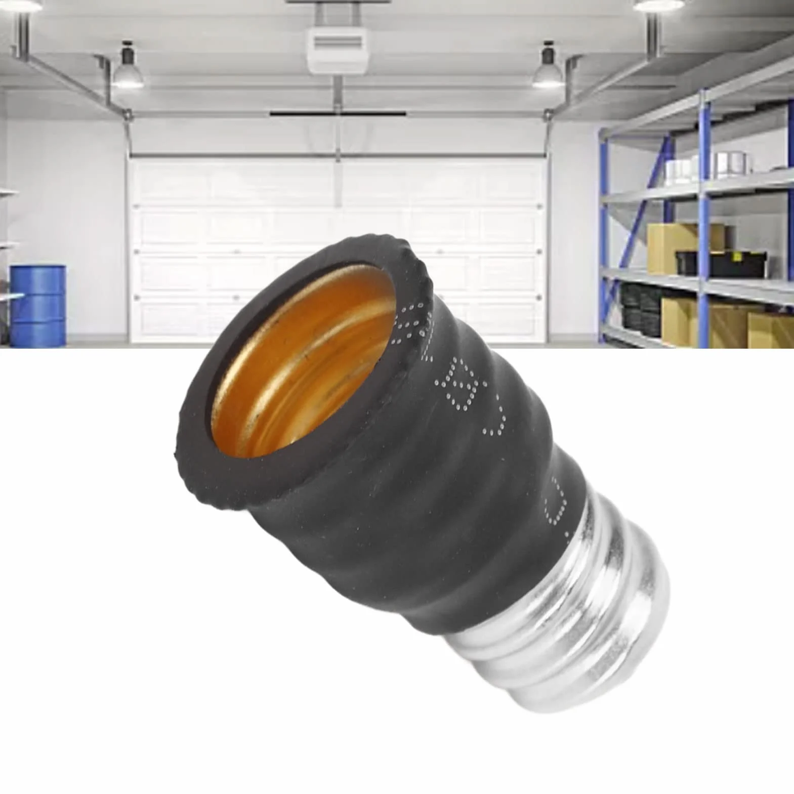 Adapter E12 na E14 6 szt. Prosty Praktyczny PC Miedź Czarny