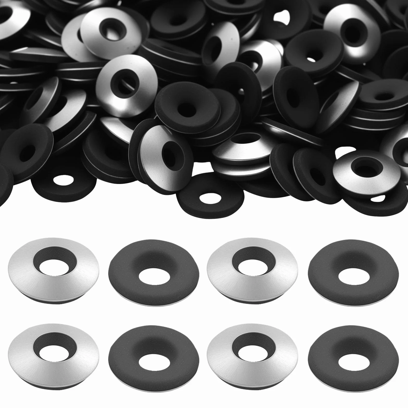 Gumowe podkładki antywibracyjne EPDM M6,3 x 16 mm ze stali nierdzewnej do śrub dachowych