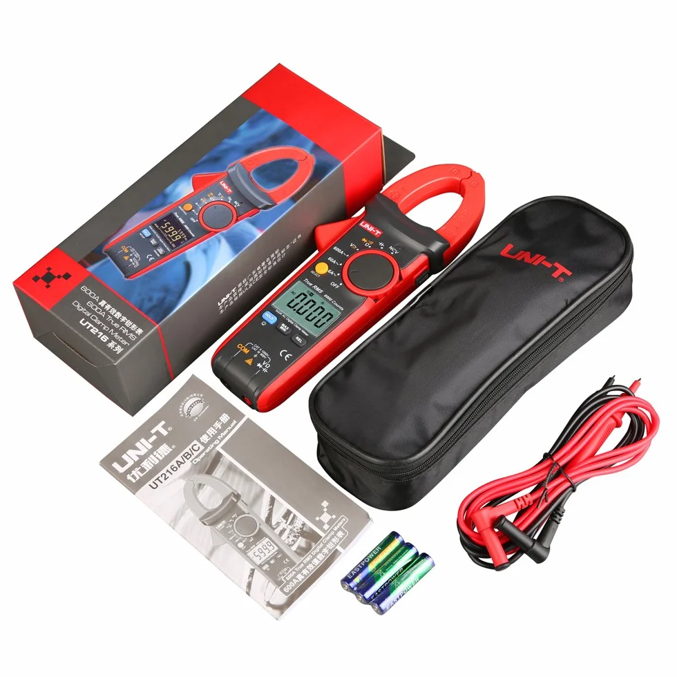 UNI-T UT216C 600A True RMS Digital Clamp Meter Multimeter Auto Range