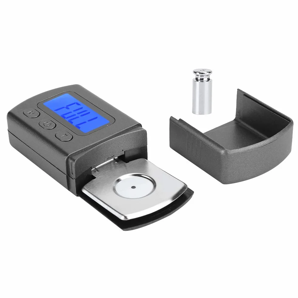 Annadue Digital Turntable Stylus Force Scale 0,01 g LCD niebieskie podświetlenie