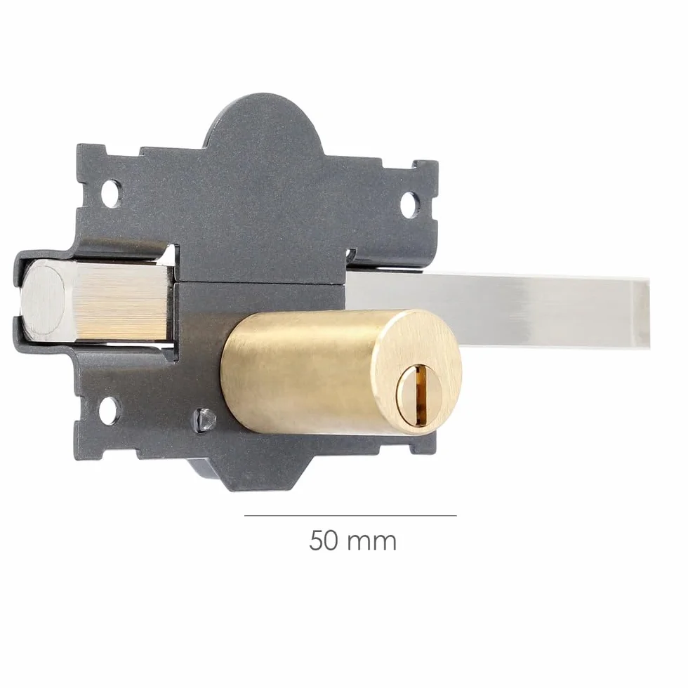 WOLFPACK 3102110 Blokada B-2 Klucz 2-Boczny Pin 183 mm Okrągły Cylinder 50 mm