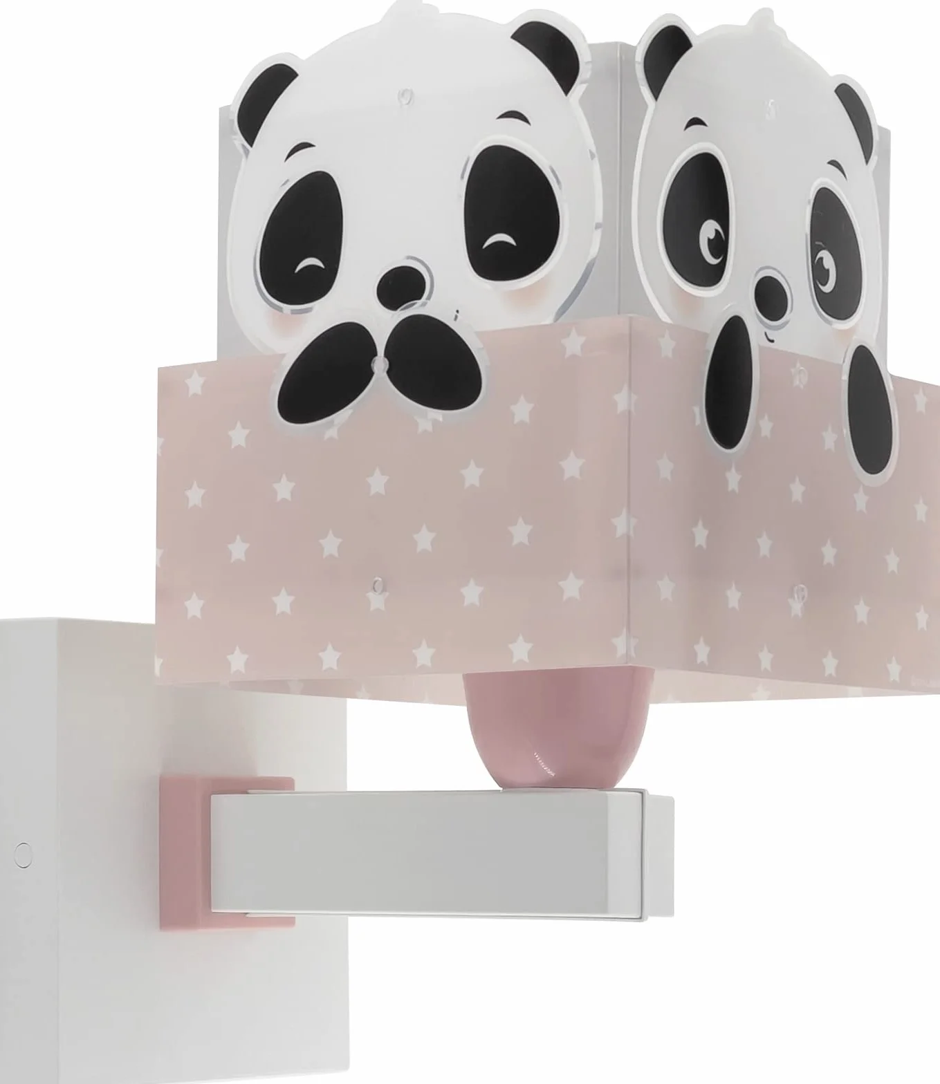 Dziecięcy kinkiet Dalber Pink Panda