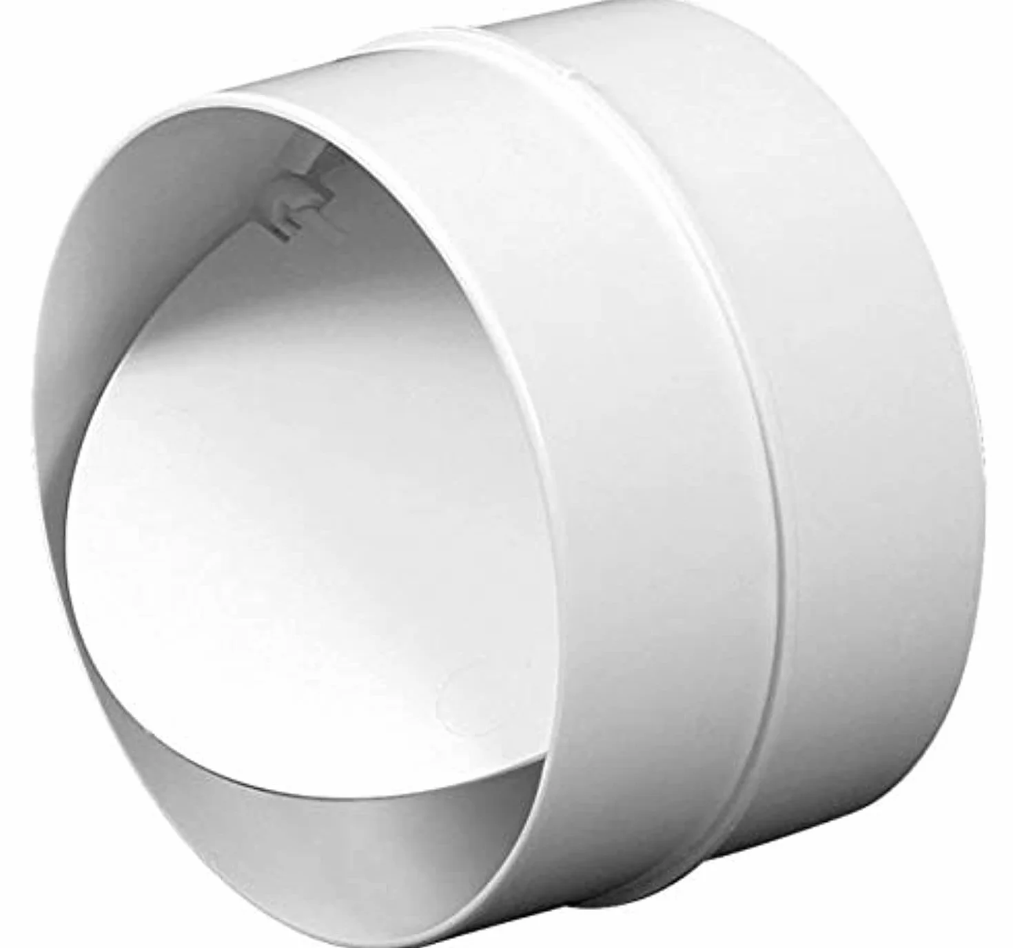 Złączka z zaworem zwrotnym, do systemu wentylacji VMC, średnica 125 mm, K0125 22