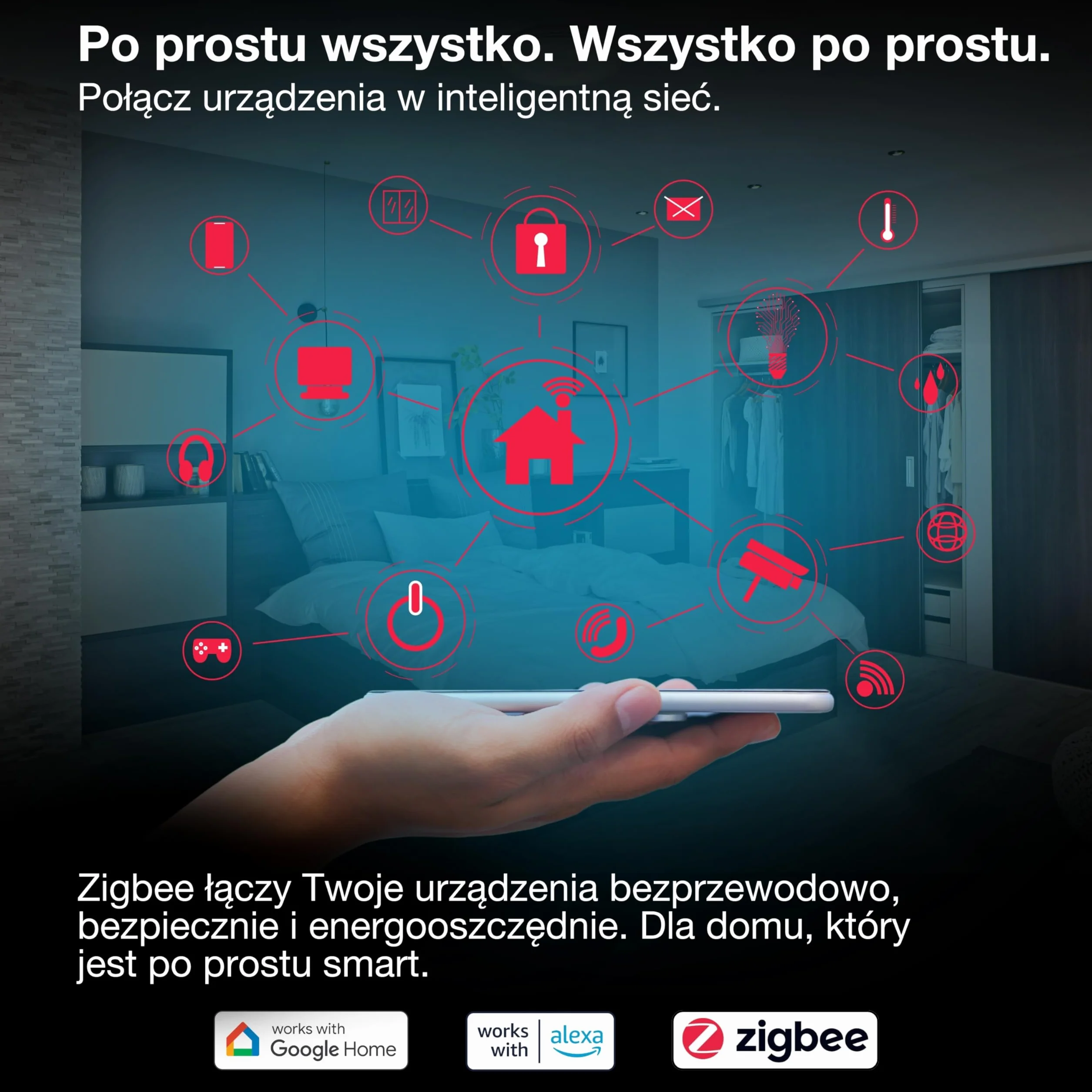 OSRAM SMART+ ZIGBEE Gniazdo zewnętrzne EU IP44 Czarny PP Kontrola zużycia energii Smart Home