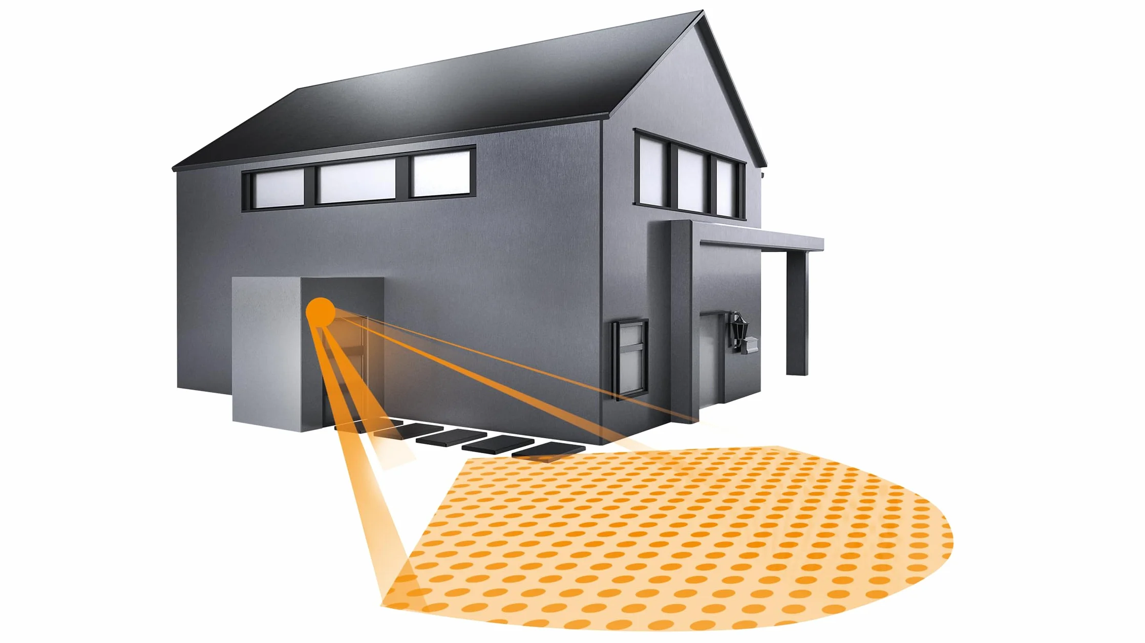 Steinel Czujnik ruchu IS 2140 ECO czarny, detekcja 140°, maks. zasięg 14 m, do LED maks. 250 W, IP54, zewnętrzny i wewnętrzny