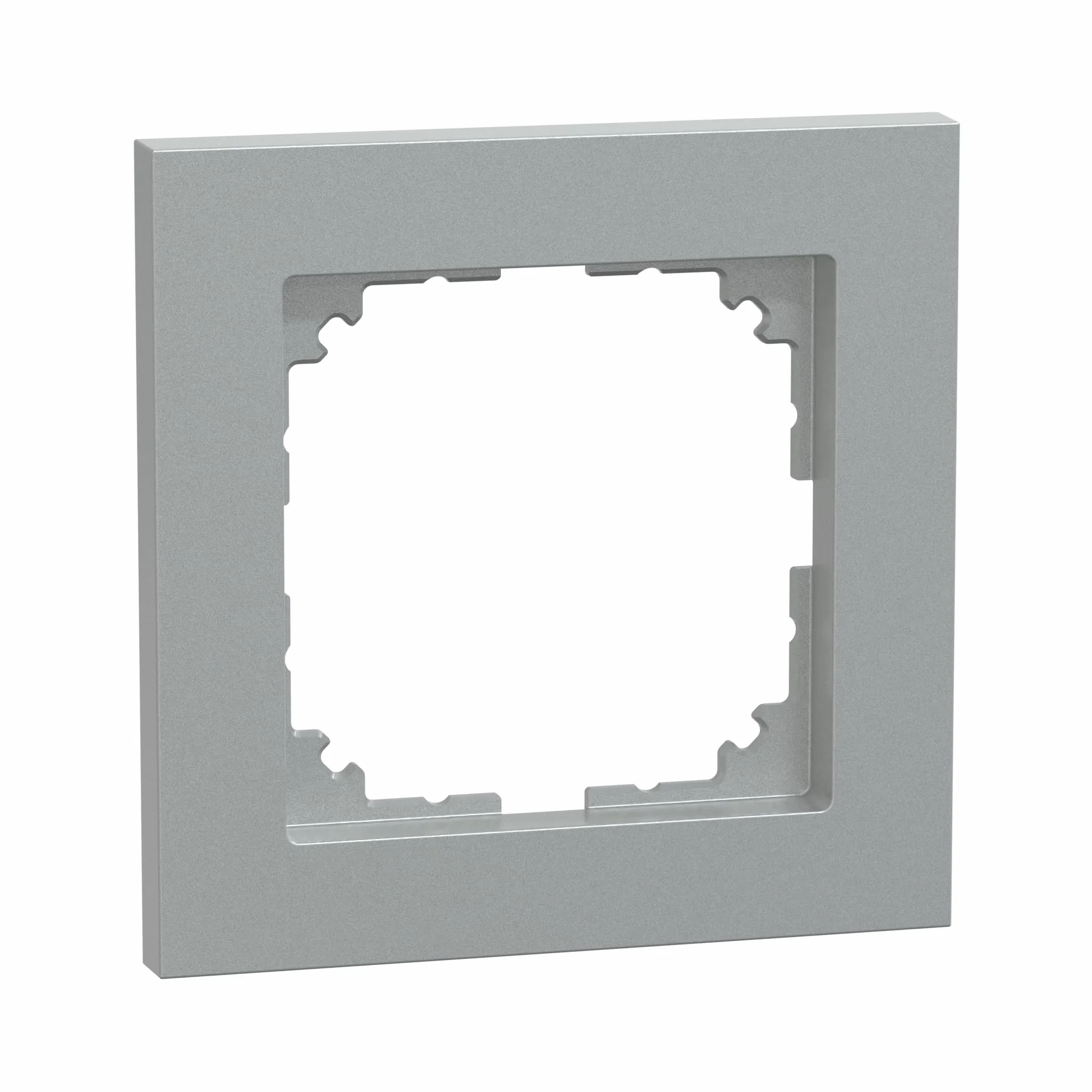 Merten MEG4010-3660 rama M-Pure, pojedyncza, aluminium
