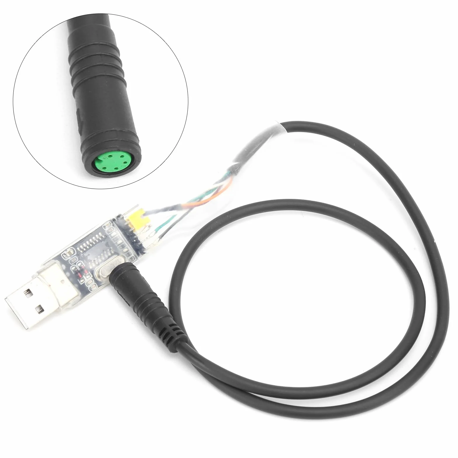 Kabel do Programowania Silnika Elektrycznego Roweru USB, Kabel do Programowania do Zestawu BBS01 BBS02 BBS03 BBSHD Silnik Typu Middrive