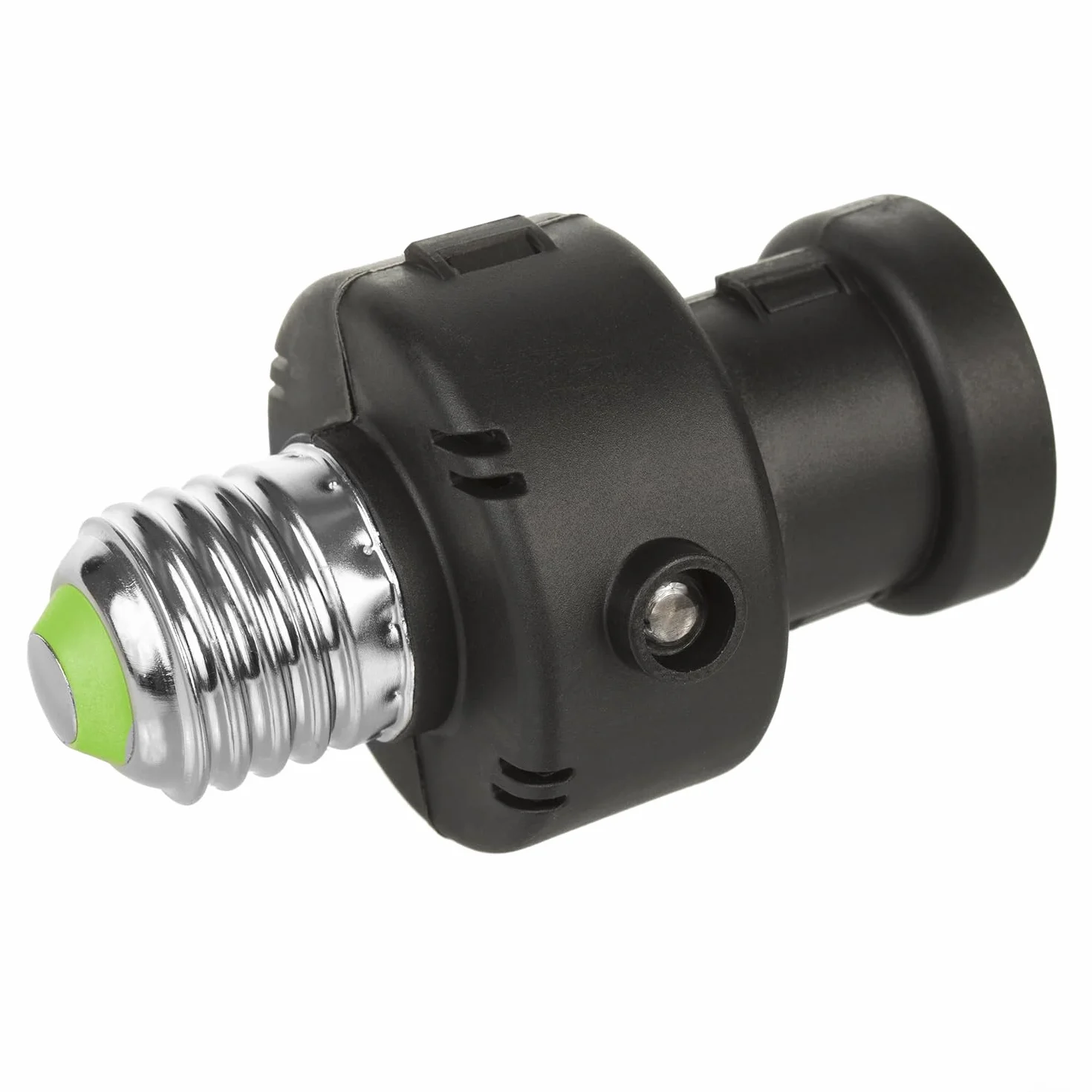 Maclean MCE21B żarówka uchwyt lampy czujnik zmierzchu 100 W 260 stopni czarny