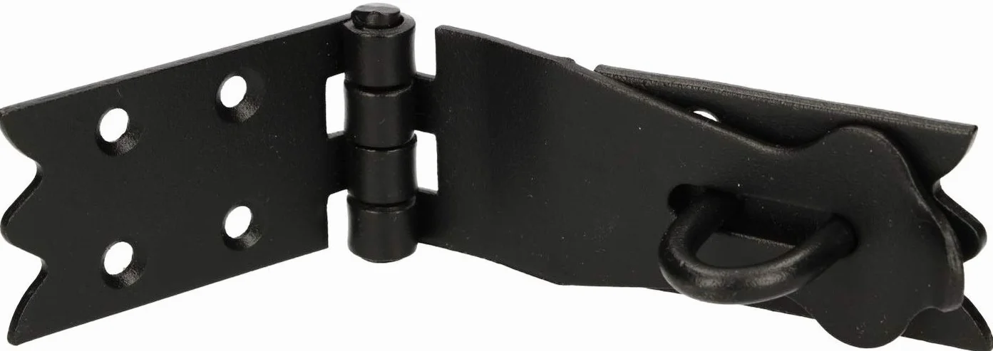 KOTARBAU® Zawias zabezpieczający 150 x 35 mm napadkowy do drzwi z ryglem zatrzaskowym