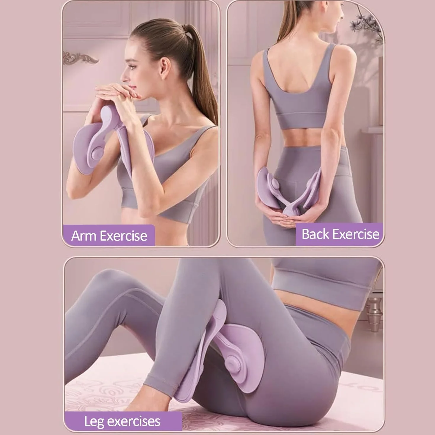 LeapBeast Hip Trainer trener mięśni dna miednicy, przyrząd treningowy do kobiecych pośladków, korekcji pośladków, ramion, nóg i nóg