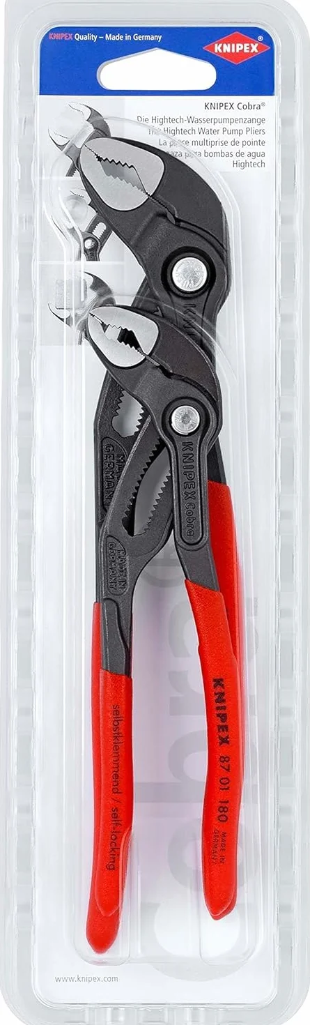 KNIPEX Zestaw szczypiec 87 01 180 87 01 250 blister 00 31 20 V01
