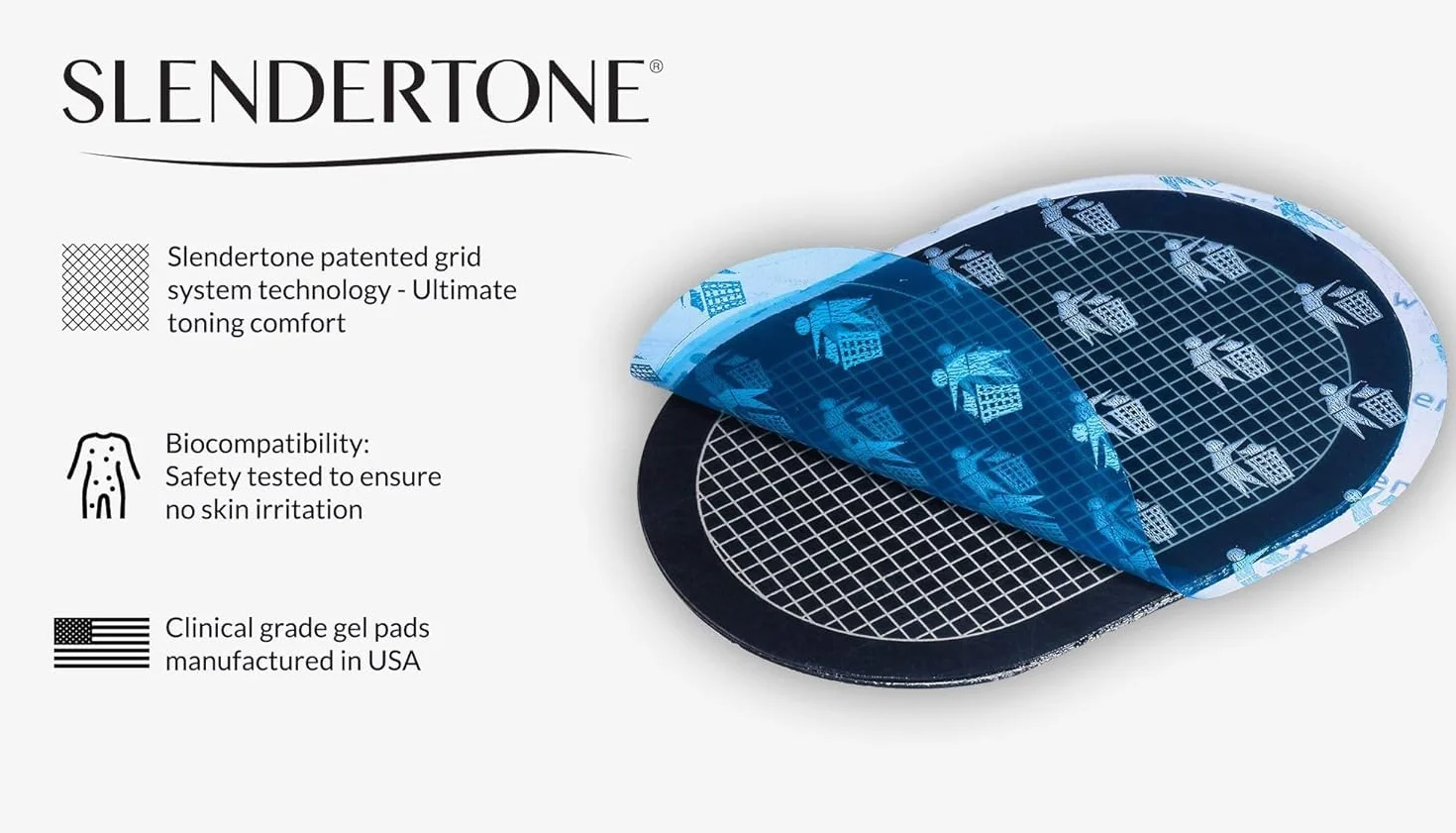 Slendertone Ab Toning Belt żelowe podkładki 6 opakowań pakiet wartości