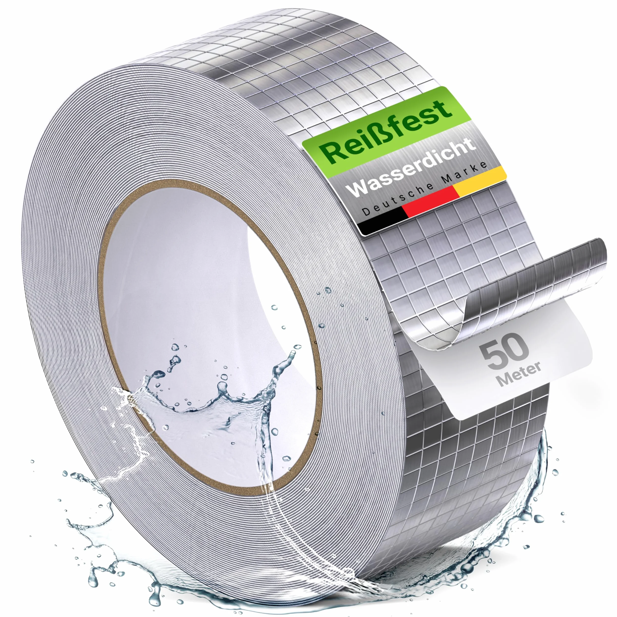 Aluminiowa taśma klejąca wzmocniona siatką 48 mm x 50 m rolka