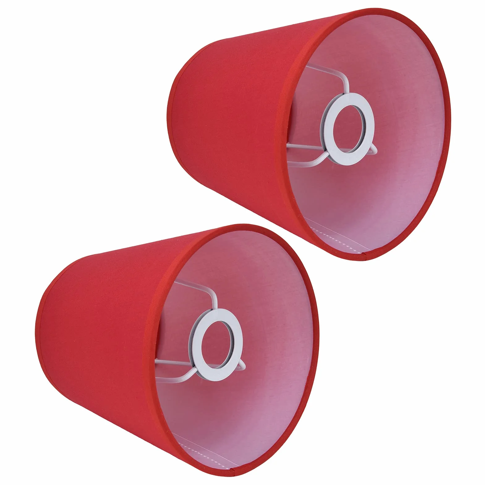 2PCS Tkanina do E14 Podłogowa żyrandola, Lampka Europejska Lekkie odcień do Stolika Candle Light