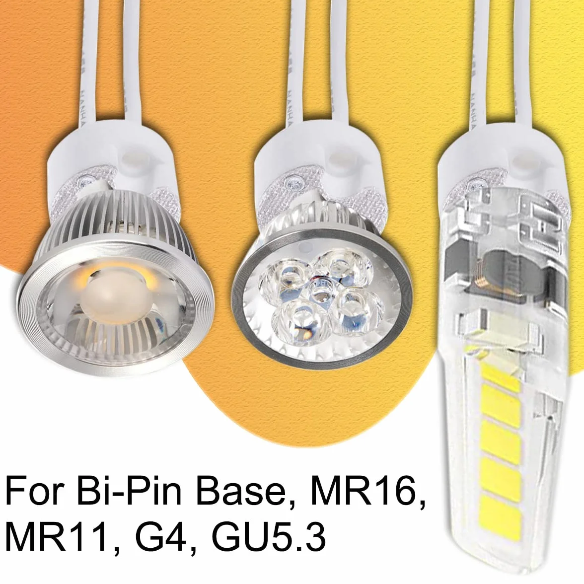 Gniazdo LED MR16 GU5.3, 10 sztuk Adapter ceramiczny MR11 G4 Konwerter