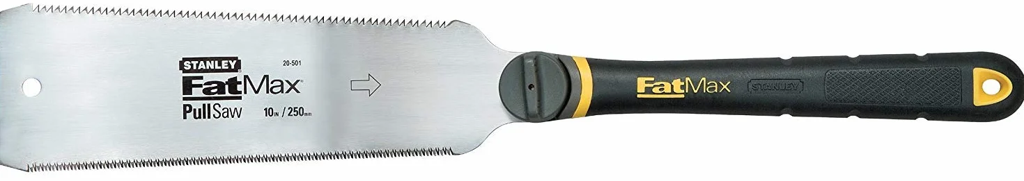 Stanley FatMax 0-20-501 piła japońska JetCut 8 i 17 zębów/cale, ergonomiczny uchwyt bi-materiałowy
