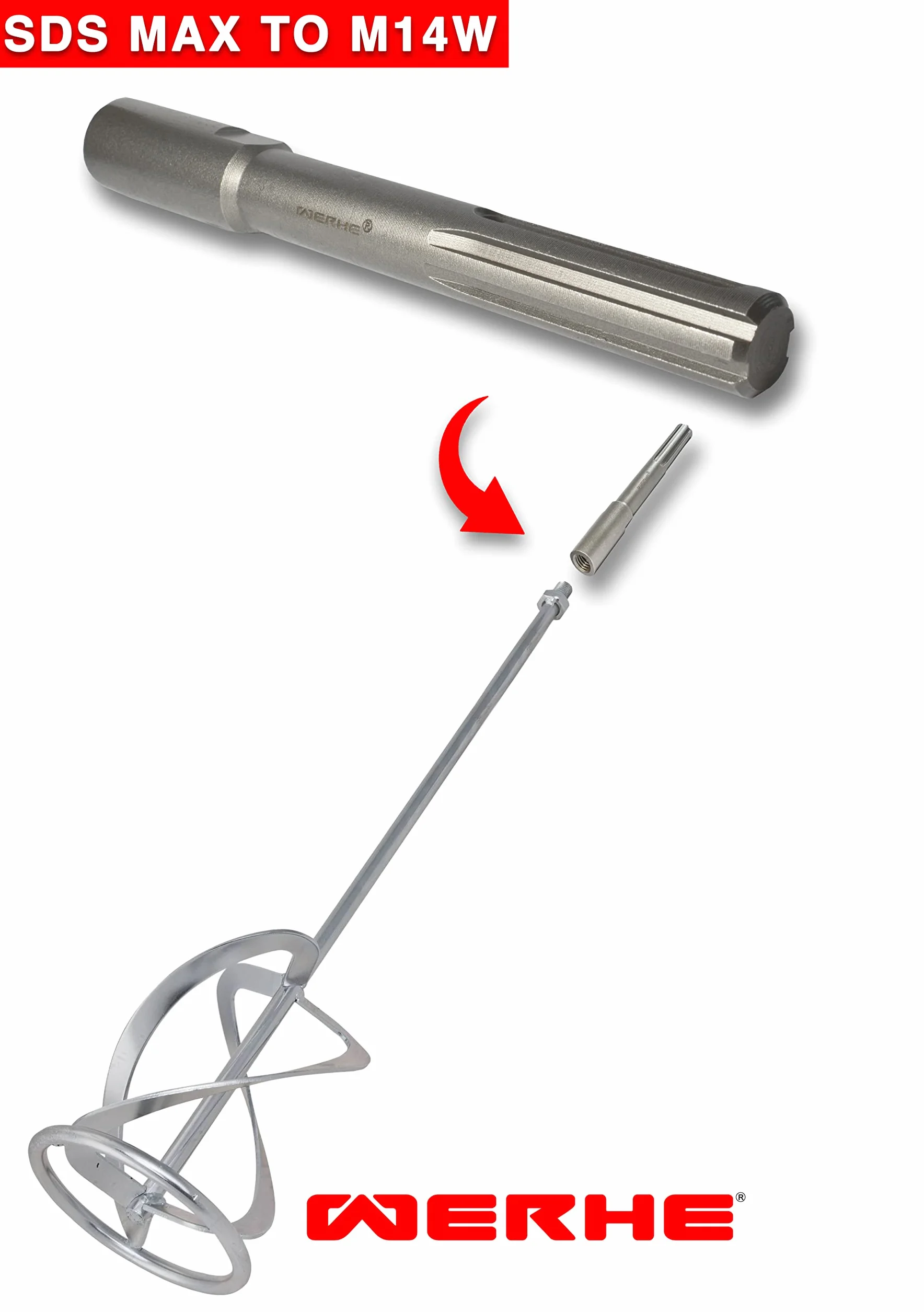 Adapter SDS MAX do M14I wewnętrzny WERHE