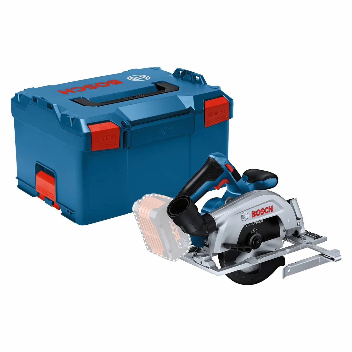 Bosch Professional GKS 185-LI akumulatorowa pilarka tarczowa 18V L-BOXX 165 mm