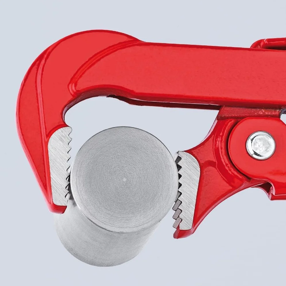KNIPEX Klucz nastawny do rur 90° 310 mm malowane proszkowo czerwone