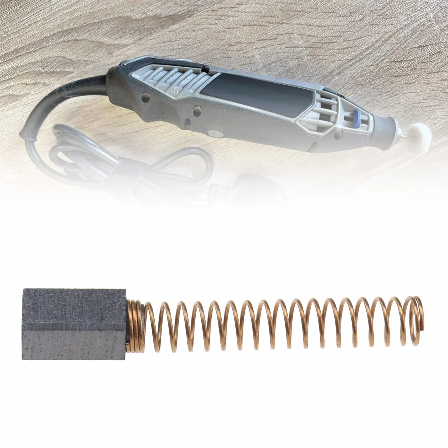 Szczotki węglowe silnikowe 4,9 mm x 5,5 mm x 9,5 mm kompatybilne z D-remel do elektronarzędzi