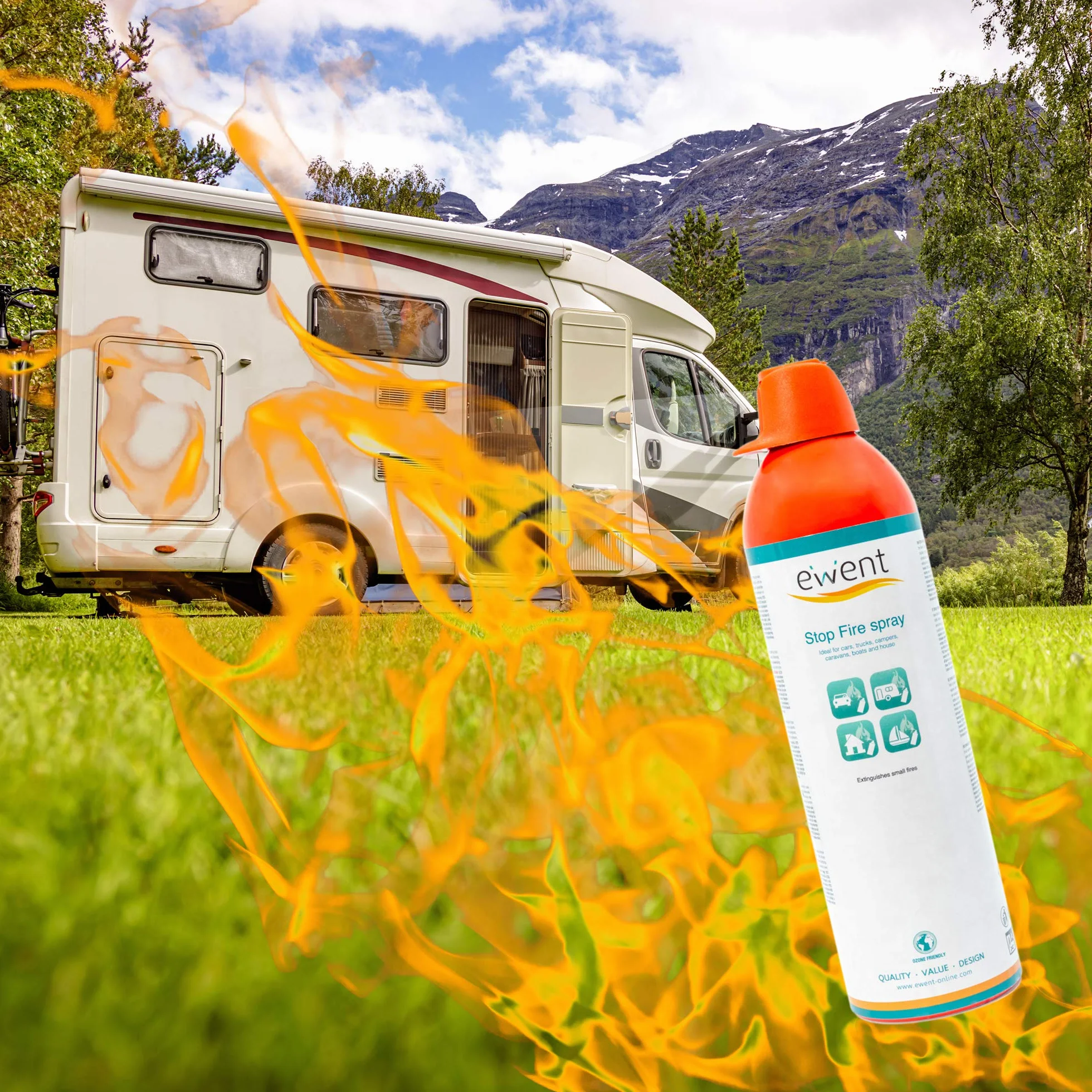 Ewent Spray Extintor fuego