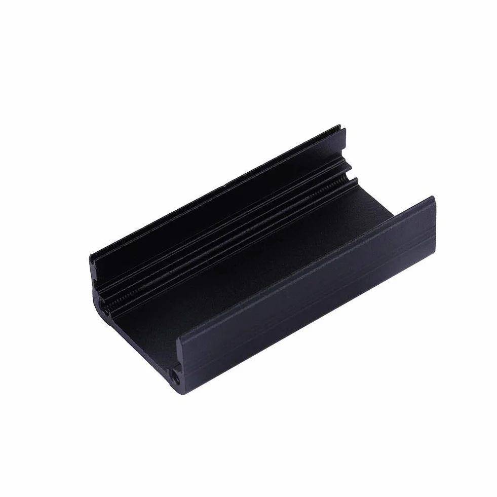 Aluminiowa obudowa chłodząca DIY Wal front wytłaczany 50 × 25 × 25 mm