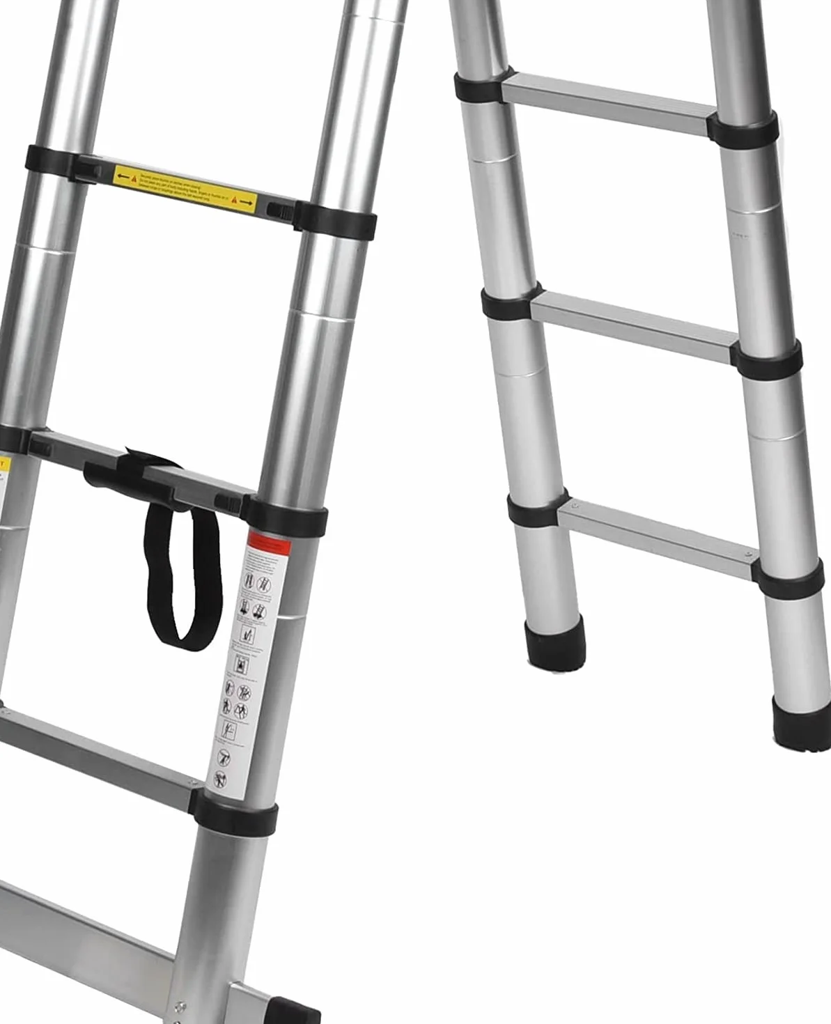 TREPPE Aluminiowa drabina teleskopowa dwustronna 4,4 m