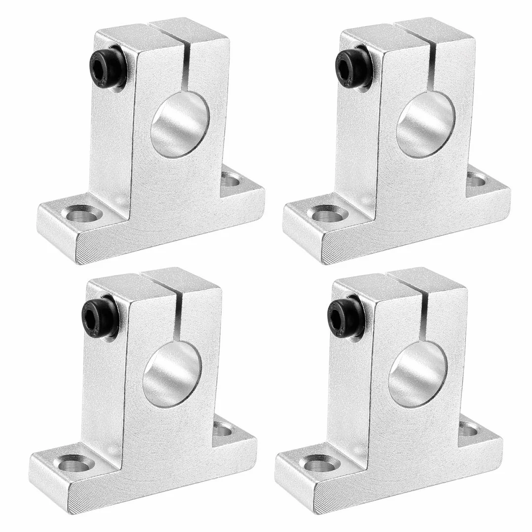 sourcing map SK12 Linear Movement Rail Pręt Mocowanie Prowadnica 12 mm